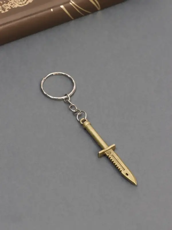 Брелок металл "Штык" 6х1,2 см