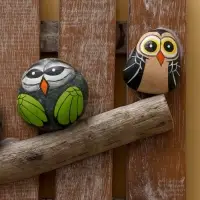 Вешалка "Воробьи на ветке" дерево Албезия 23х23х6 см