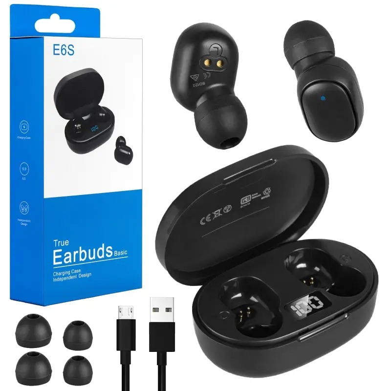 Наушники Earbuds basic E6S (100шт/кор)