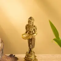 Подставка под благовония "Лакшми" латунь 2,5х2,5х10 см