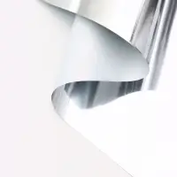 Пленка для цветов, &laquo;Серебряная сторона&raquo;, белый, 57&times;57&plusmn;1 см