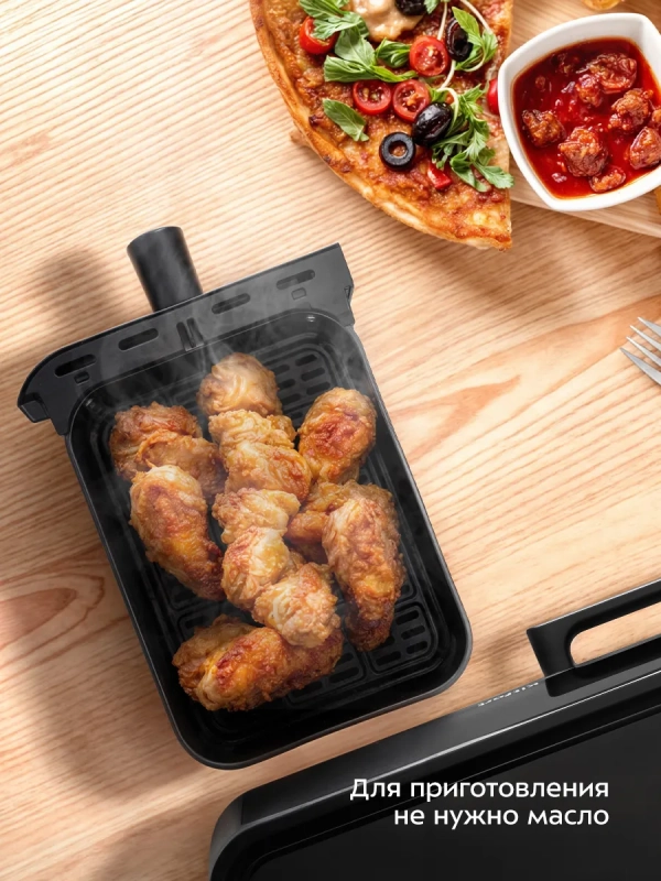 Аэрогриль электрический 2 в 1 КТ-2256 - 11 л - 2850 Вт