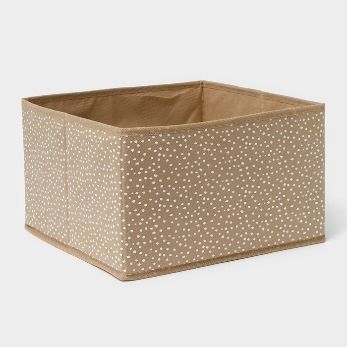 Короб для хранения Доляна Points, 29&times; 29&times;18 см, цвет бежевый