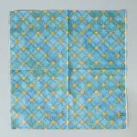 Салфетки бумажные трёхслойные &laquo;Витраж&raquo;, 33х33, 20 шт