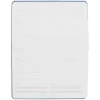 Еженедельник Urban, недатированный, голубой