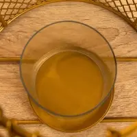 Подсвечник фонарь со стеклянной колбой 20х20х26 см, d 10 см, металл, цв. золото