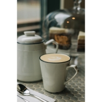 Кружка фарфоровая Magistro &laquo;Морской бриз&raquo;, 220 мл, цвет белый