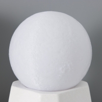 Лампа настольная "Полная луна"LED 1х40Вт Е27 белый 12х12х21см