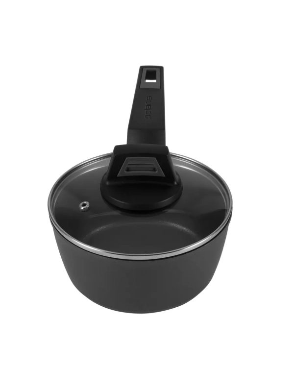 Ковш сотейник со стеклянной крышкой 16 см Graphit-16SP 1,6 л