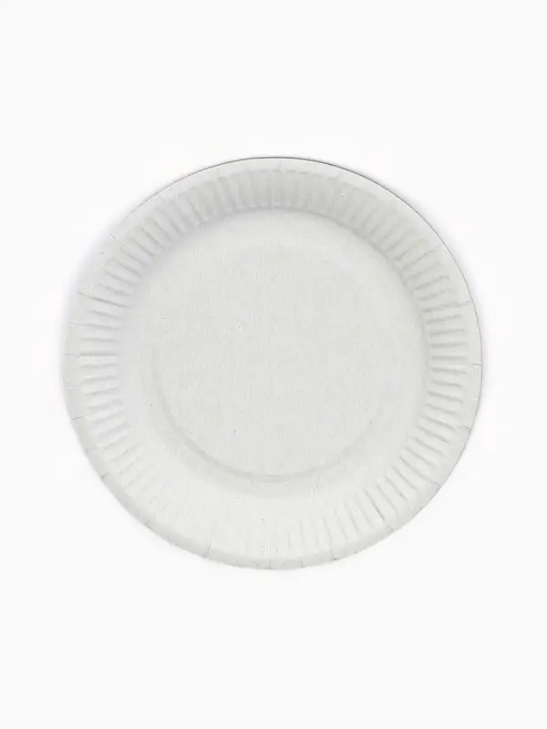 Тарелка одноразовая бумажная &laquo;Цветы&raquo;, 18 см