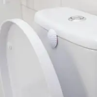 Стоппер для двери, универсальный, 5&times;5&times;1 см, белый