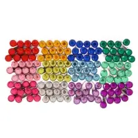 Карандаш чернографитный &laquo;Радуга&raquo; твёрдость НВ, голография, заточенный, со стразой