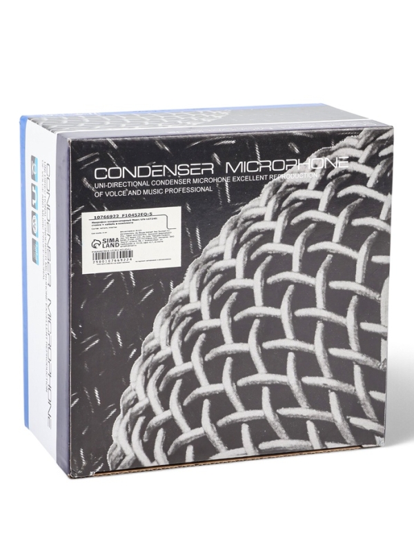 Микрофон конденсаторный Music Life LGT240: стойка + кабель в комплекте