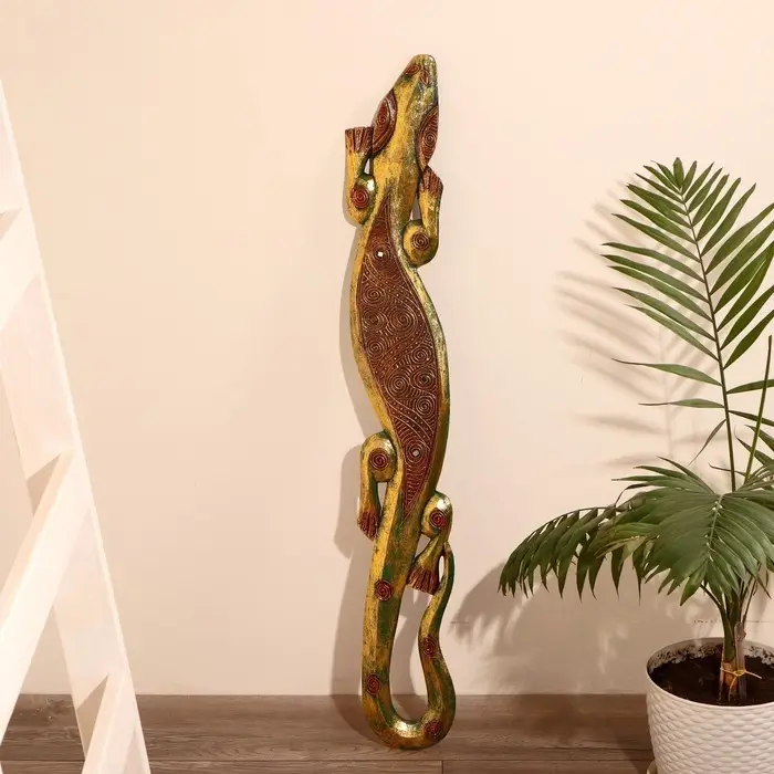 Панно настенное "Геккон" 14х1х100 см