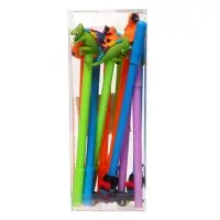 Ручка - прикол гелевая Calligrata &laquo;Зверушки&raquo;, МИКС