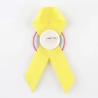 Значок с лентой на 1 Сентября &laquo;Я - Первоклассник&raquo;, d= 4,5 см.