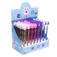 Карандаш-прикол Calligrata "Лапка", секционный, МИКС (штрихкод на штуке)