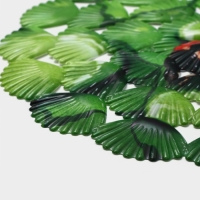 Коврик в раковину Доляна &laquo;Божья коровка&raquo;, 28&times;28 см