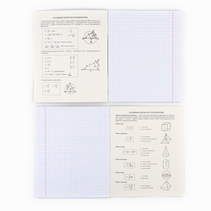 Предметная тетрадь А5, 48 л на скрепке &laquo;Неон. Геометрия&raquo;  Софт тач лам, 3D лак