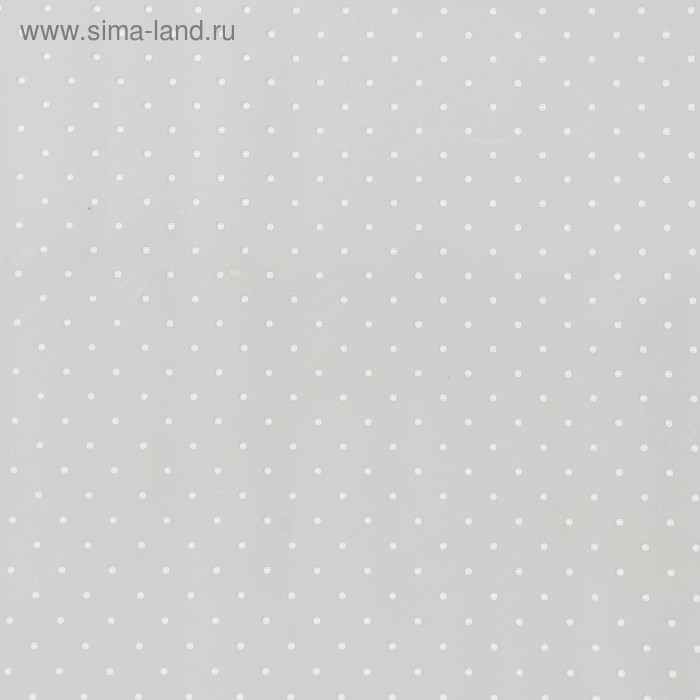 Пленка для цветов с белым рисунком "Точки", 0,7 х 7,6 м, 40 мкм, 200 г