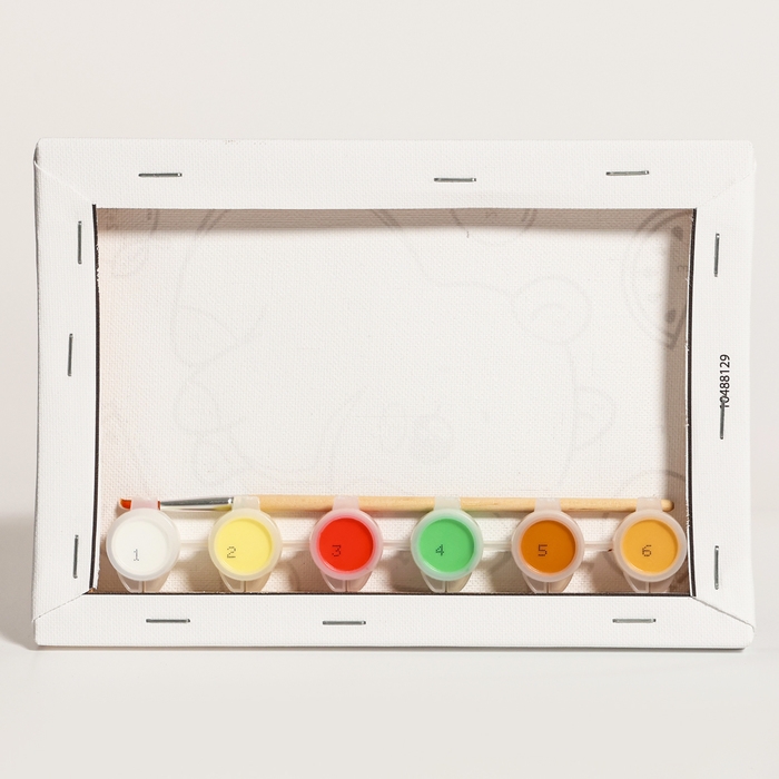 Картина по номерам для детей &laquo;Капибара и фрукты&raquo;, 21 х 15 см