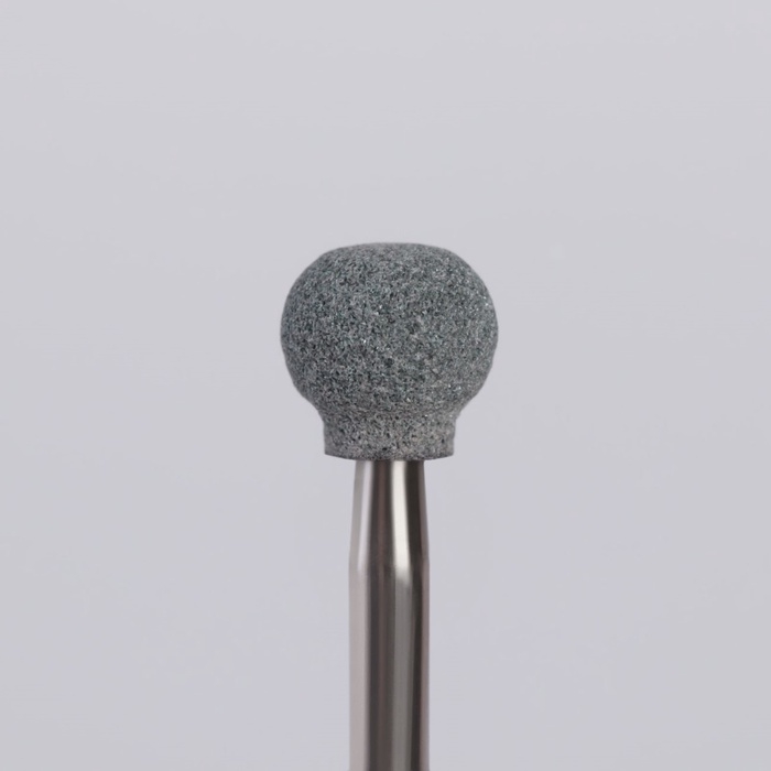 Фреза корундовая для маникюра &laquo;Шар&raquo;, средняя жёсткость, 7 мм, в пластиковом футляре