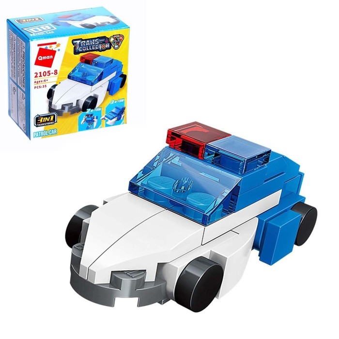 Конструктор &laquo;Транспорт&raquo;, 10 видов, МИКС