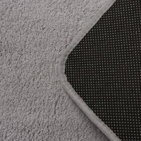 Коврик для дома Доляна &laquo;Софт&raquo;, 50&times;80 см, цвет серый