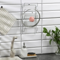 Подвеска для крышек, 5 ярусов, 32&times;16 см, цвет хром