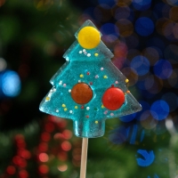 Новый год. Леденцы "Ёлочка с драже", 30 г