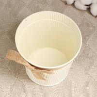 Кашпо "Ведерко Гленн" 13х13х12см