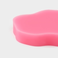 Молд &laquo;Ангел с букетом&raquo;, силикон, 9,3&times;6&times;1,9 см, цвет розовый