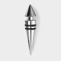 Набор для вина в кейсе Доляна &laquo;Бутылка&raquo;, 5 предметов: пробка, кольцо, каплеуловитель, штопор, нож для срезания фольги