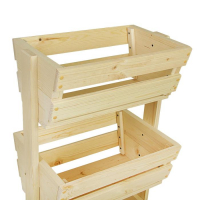 Стеллаж деревянный, 54&times;50&times;100см