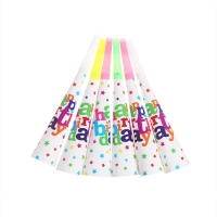 Дудка-гудок &laquo;С днём рождения&raquo;, набор 6 шт.