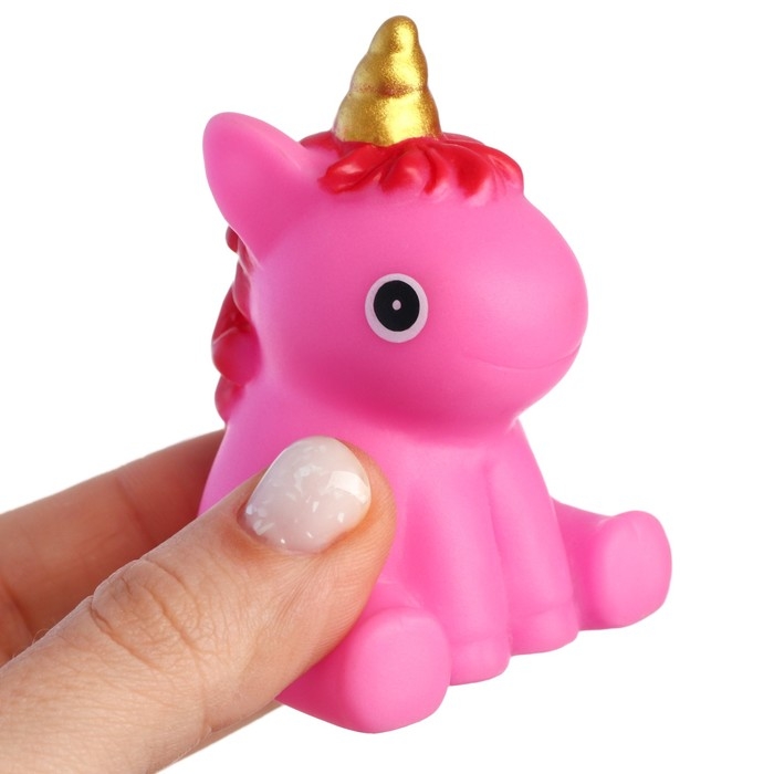 Набор резиновых игрушек для ванны &laquo;Малыши динозаврики&raquo;, 3 шт, Крошка Я