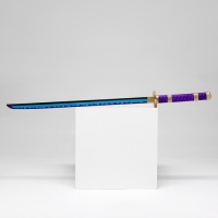 Сувенирное оружие "Катана Энма" 102 см, фиолетовая, пенополистирол