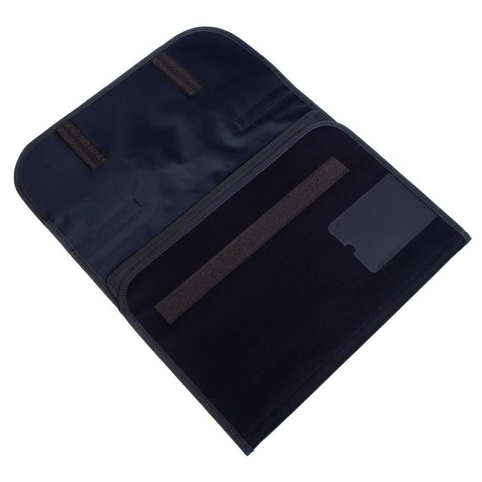 Папка для труда А4 с ручками, текстиль, раскладная на липучке, ПТР-10, &laquo;Дрифт&raquo;