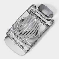 Яйцерезка Доляна &laquo;Престиж&raquo;, 15&times;8 см, цвет серебряный