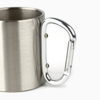 Кружка туристическая с карабином &laquo;Туризм&raquo;, 180 мл