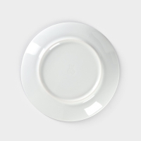 Тарелка фарфоровая &laquo;Палитра&raquo;, d=17,5 см, белая