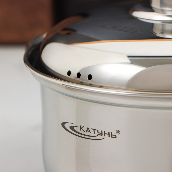 Кастрюля &laquo;Гретта&raquo;, 2.5 л, d=18 см, капсульное дно, индукция