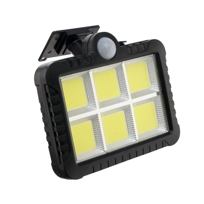 Светодиодный прожектор на солнечной батарее 18 Вт, выносная панель, 15&times;11&times;4 см, 6500К