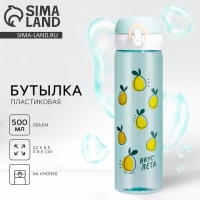 Бутылка для воды &laquo;Вкус лета&raquo;, 500 мл