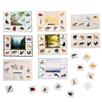 Лото детское&raquo; Кто где живёт?&raquo;, МИКС