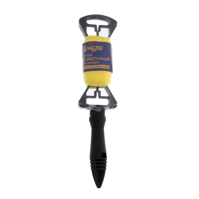 Шнур нейлоновый разметочный ТУНДРА, на катушке, 1.5 мм х 30 м