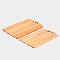 Набор досок разделочных 2 шт 30x18x0,8 см и 35x22x0,8 см, береза, пропитана мин маслом