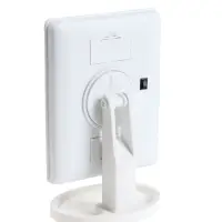 Зеркало KZ-06, подсветка, 26.5 х 16 х 12 см, 22 диода, сенсорная кнопка, белое