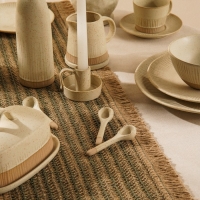 Набор ложек чайных из керамики SL Home &laquo;Виенто&raquo;, 10,5&times;2,8 см, цвет бежевый