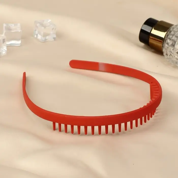 Ободок для волос &laquo;Шейла&raquo;, длинные зубчики, 2 см, МИКС